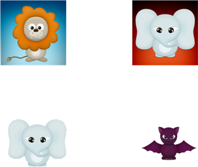 Flat Cartoon Animal Icon - Design (1024x600), Png Download