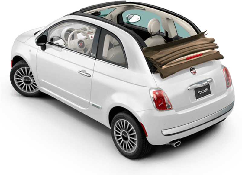 Fiat 500 Cabriolet - Fiat (800x600), Png Download