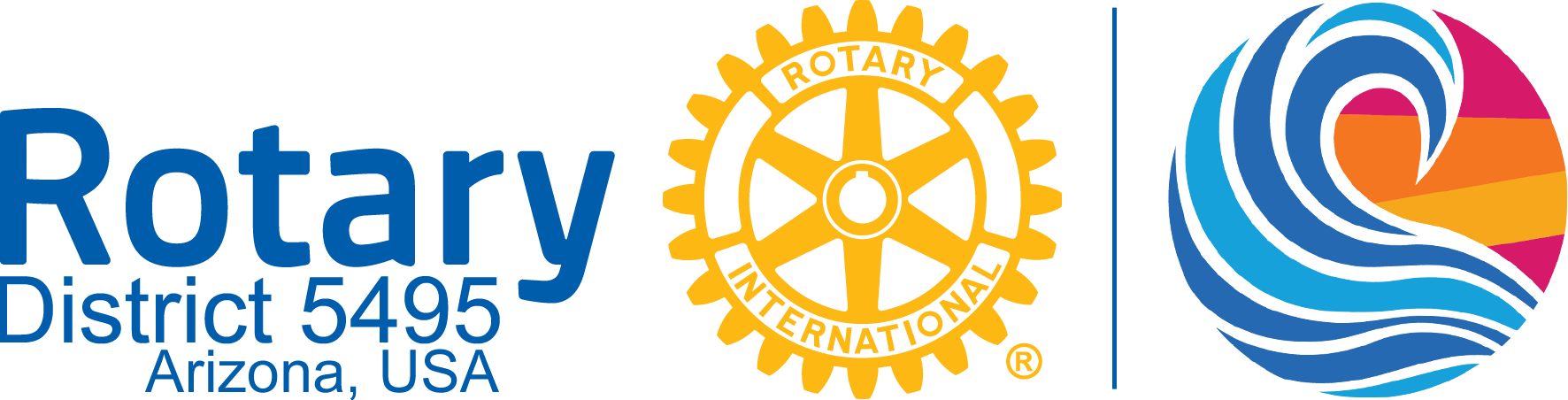 Rotary District 9830 (1772x452), Png Download