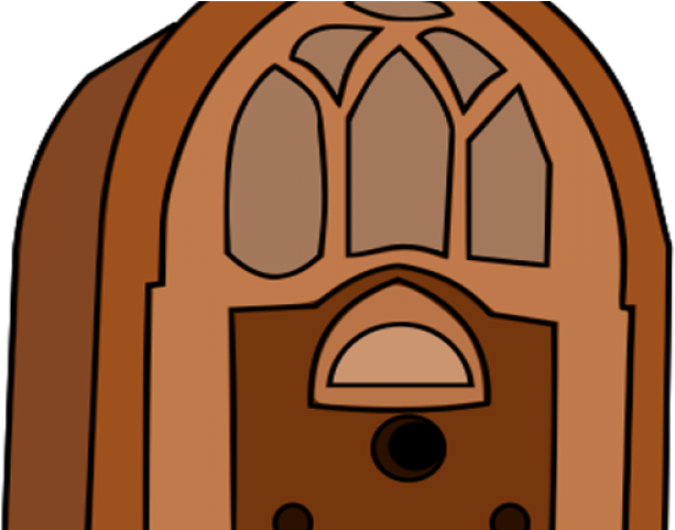 Vintage Radio Cliparts - Old Radio Clipart (640x480), Png Download