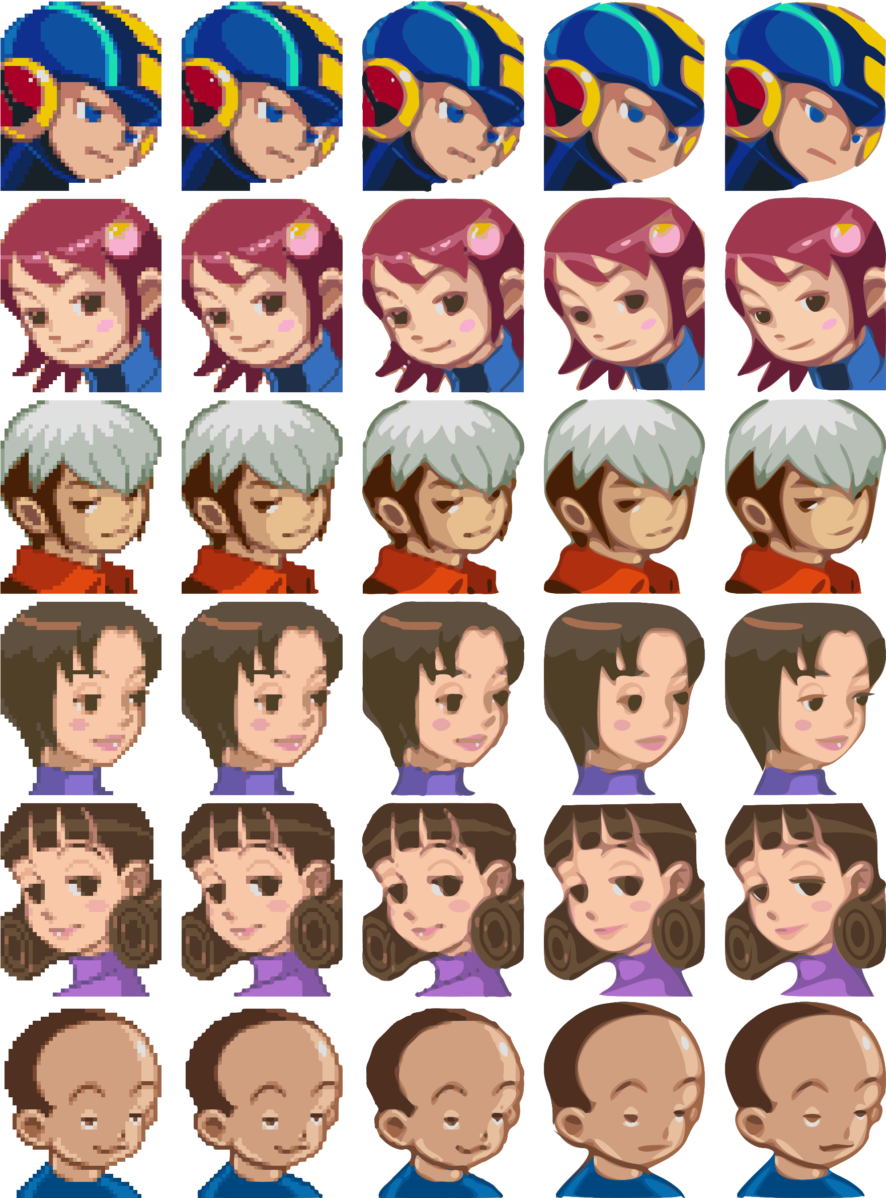 And Then Came The Return Of The Mmbn5 Lp's Horror Edits - Cartoon (1760x2400), Png Download