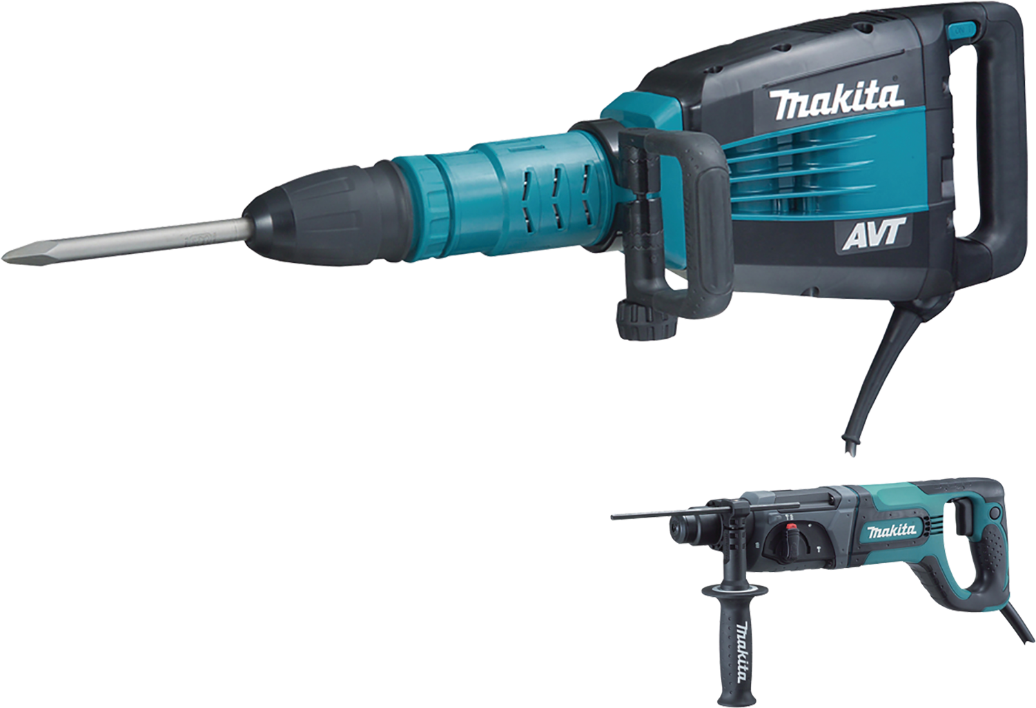 Hm1214cx - Makita Hm1214c 27 Lb. Avt Demolition Hammer (sds-max) (1500x1500), Png Download