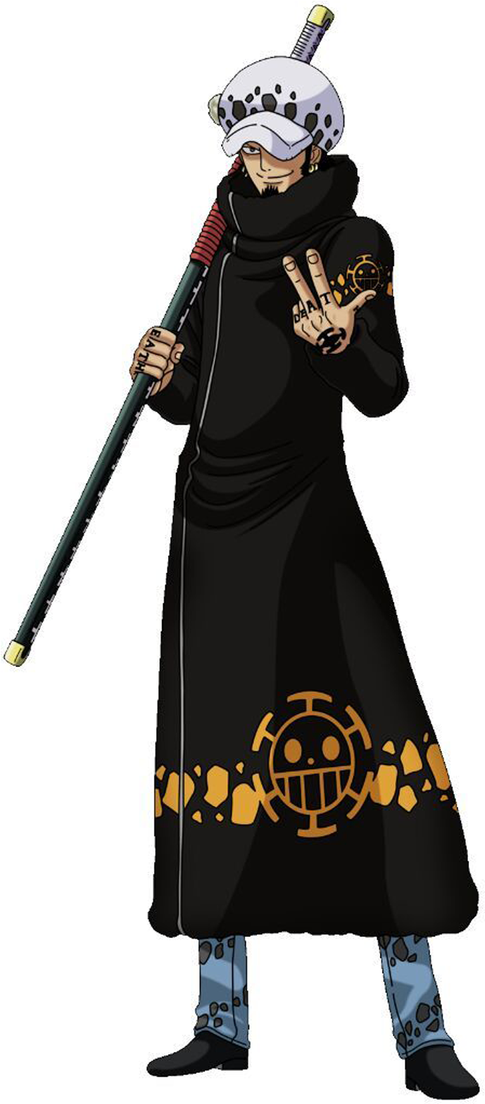 Trafalgar D - Law - Phunk Hazard - Law One Piece (1140x1568), Png Download