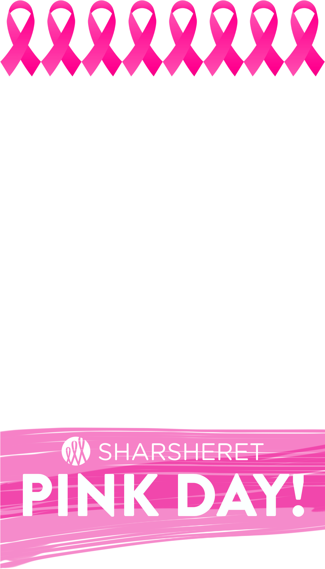 Filter - Breast Cancer Frames Png (1080x1920), Png Download