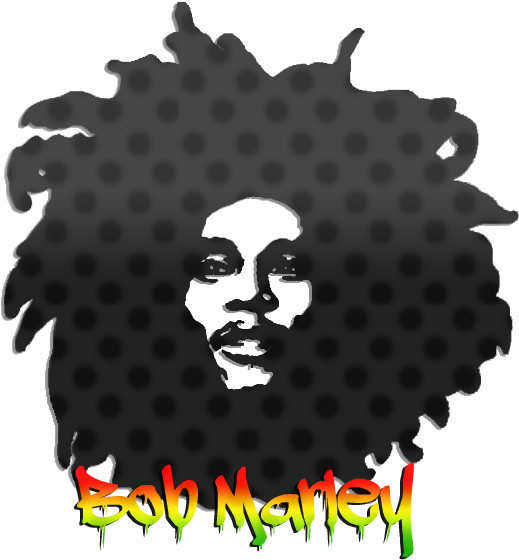 Bob Marley Png Transparent Image - Bob Marley Png (554x588), Png Download