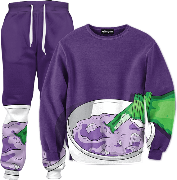 Getonfleek™ Presents The Appetizing Codeine Creation - Backwoods Tracksuit (600x600), Png Download