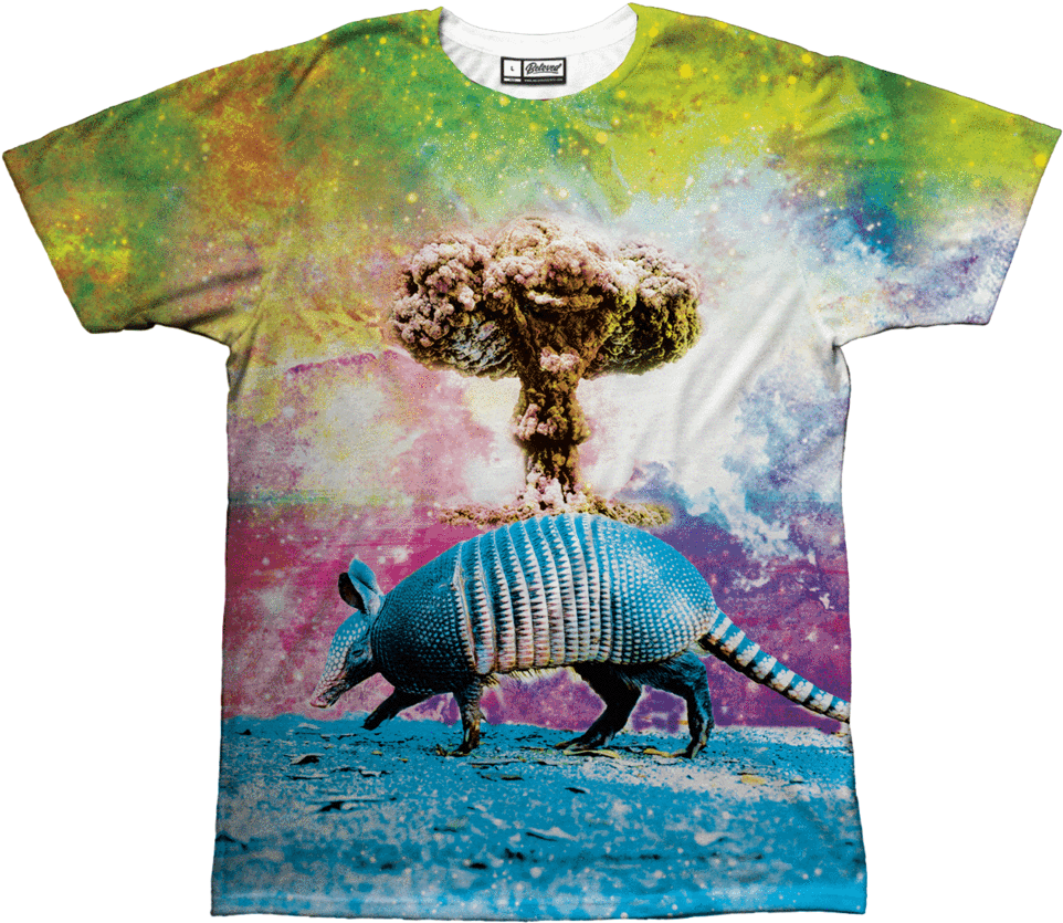 Arma Big Deal Men's Tee - Armadillo (1024x913), Png Download