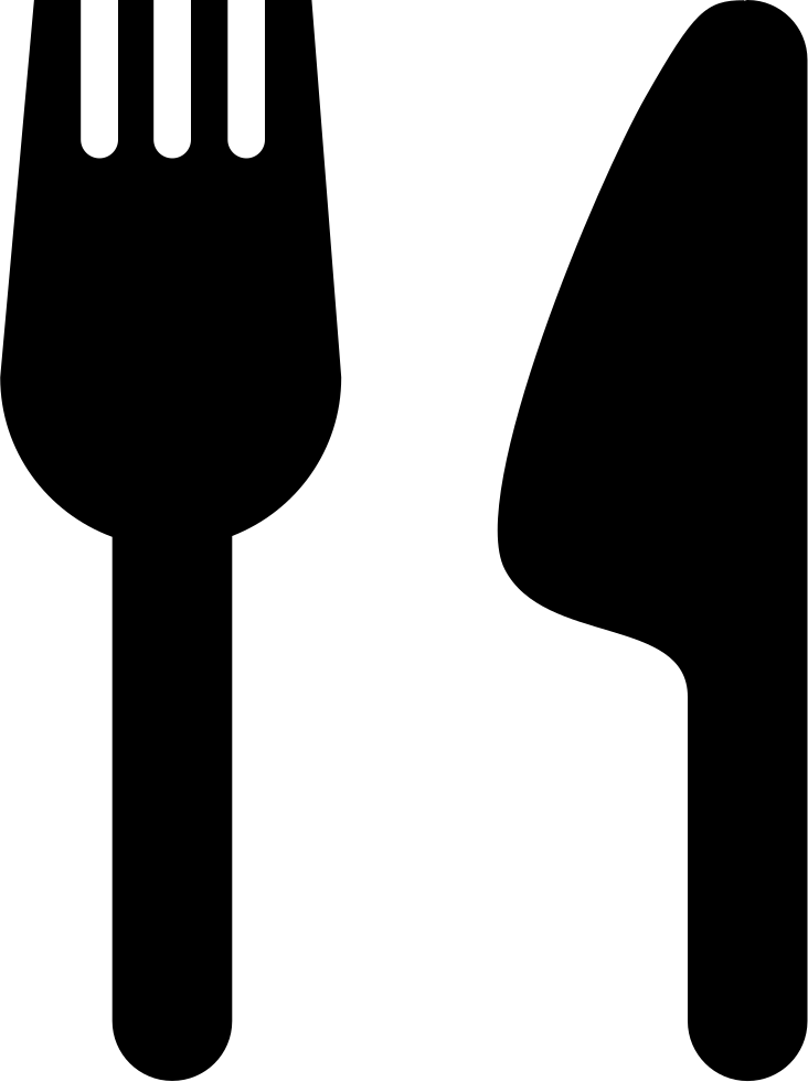 Knife And Fork Comments - Food (732x981), Png Download