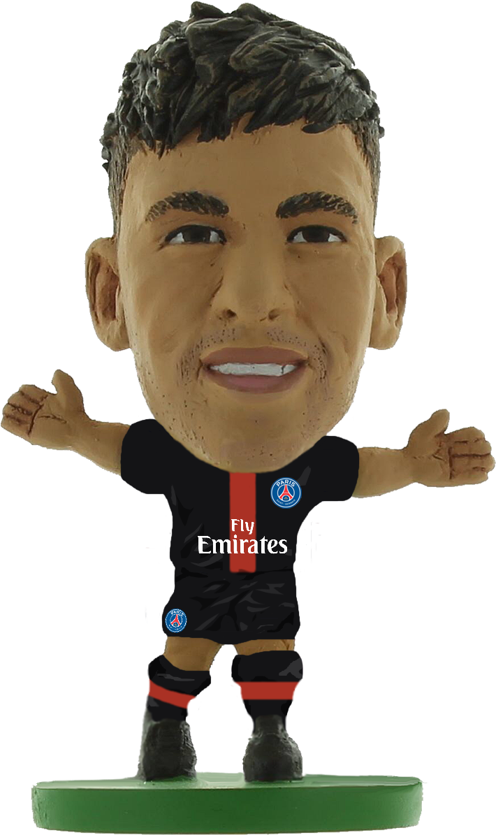 Soccerstarz Psg Neymar (907x1304), Png Download