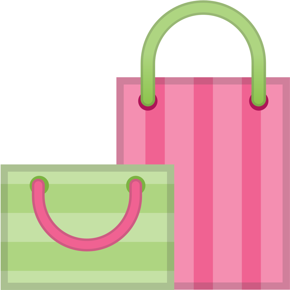 Download Svg Download Png - Emoji De Bolsas De Compras (1024x1024), Png Download