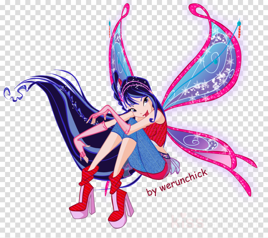 Musa Clipart Musa Bloom Winx Club - Musa (900x800), Png Download
