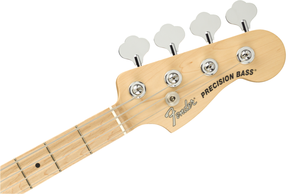 Fender American Performer Precision Bass Lake Placid - Fender American Pro Jazz Bass - Olympic White / Maple (1000x683), Png Download