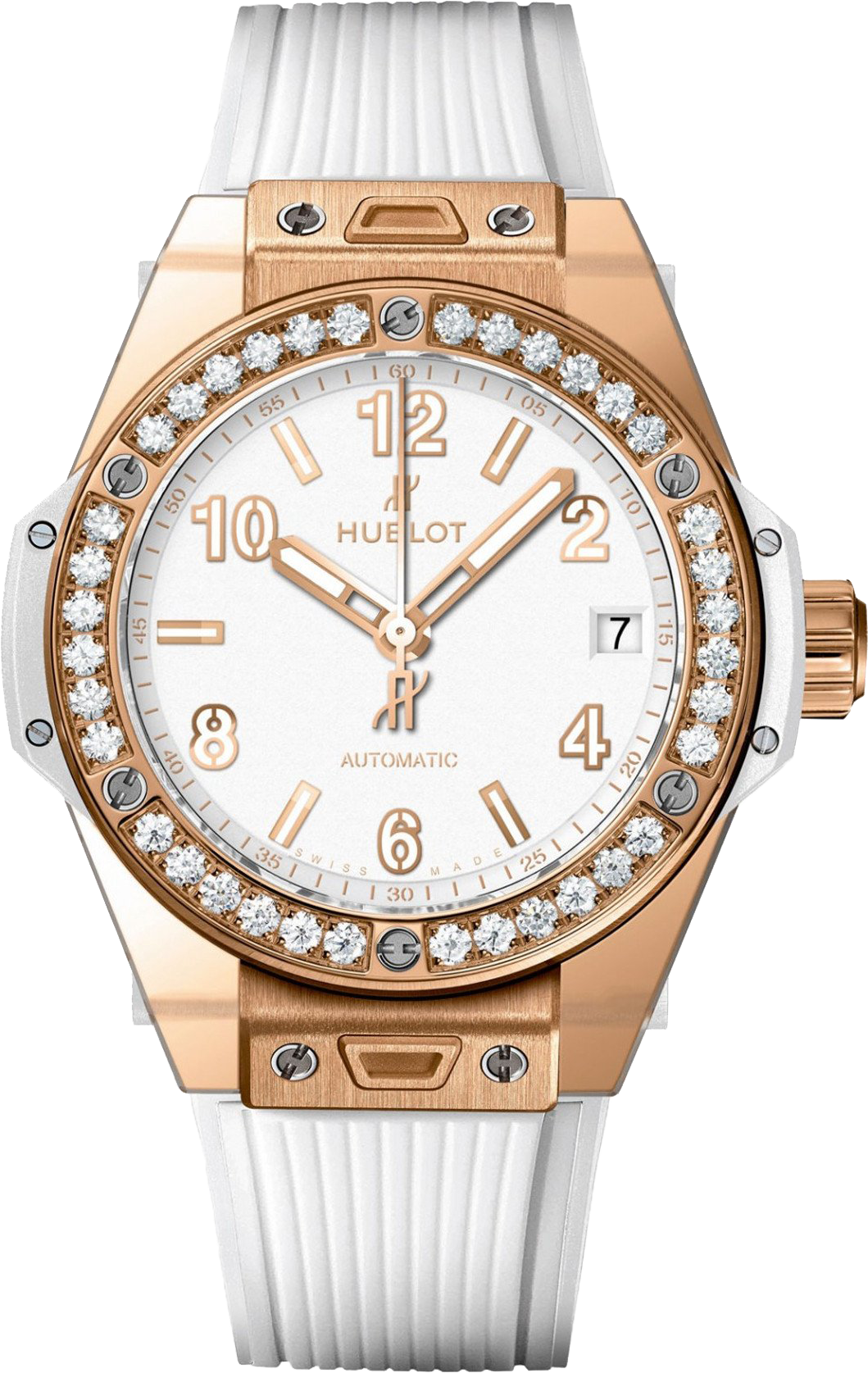 Hublot Big Bang Automatic Rose Gold White Dial Unisex - Hublot 465 Se 2010 Rw 1204 (2000x2000), Png Download