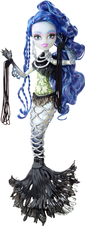 Monster High Sirena Von Boo (480x770), Png Download