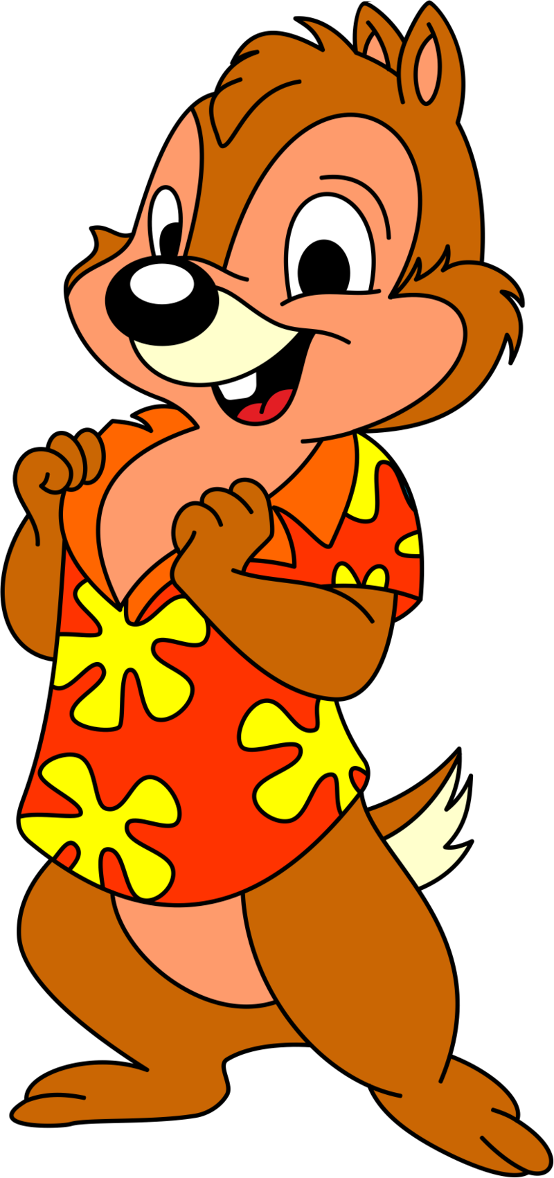 Chip And Dale Png, Download Png Image With Transparent - Chip And Dale Brother (800x1701), Png Download