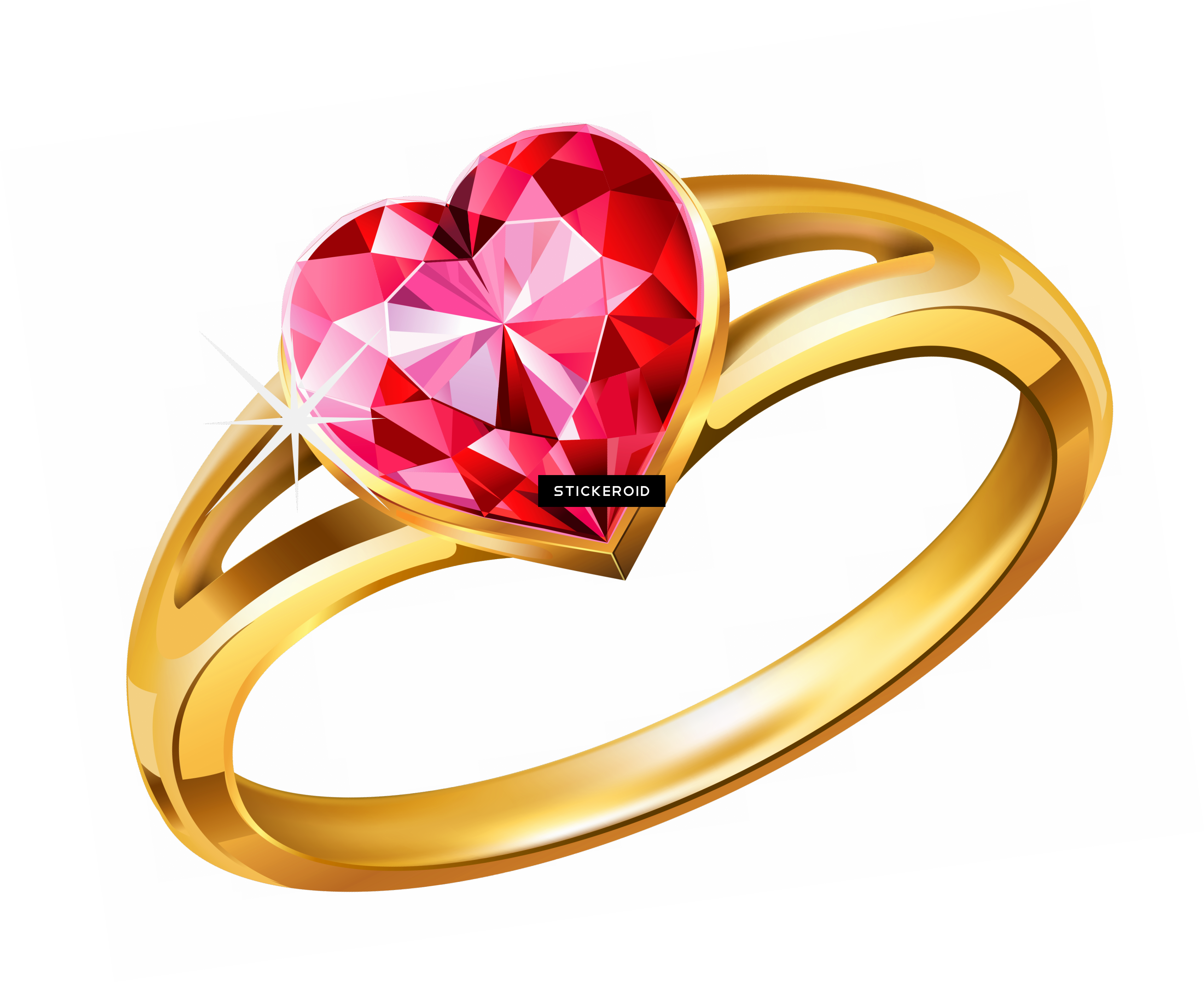 Jewelry - Ring Images Gold Hd (3405x2776), Png Download