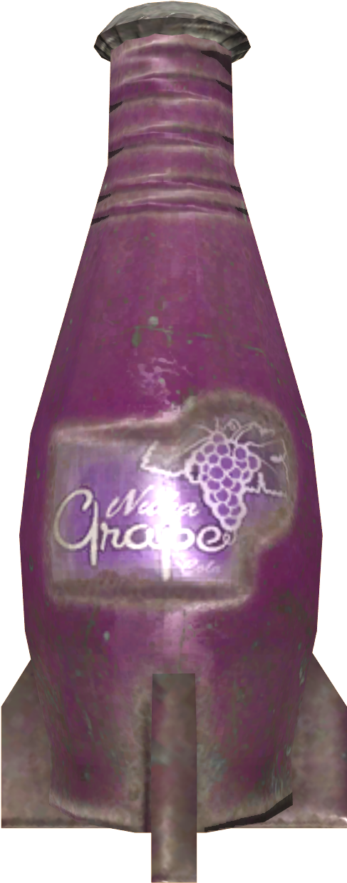 The Vault Fallout Wiki - Fallout 4 Nuka Grape (600x1300), Png Download