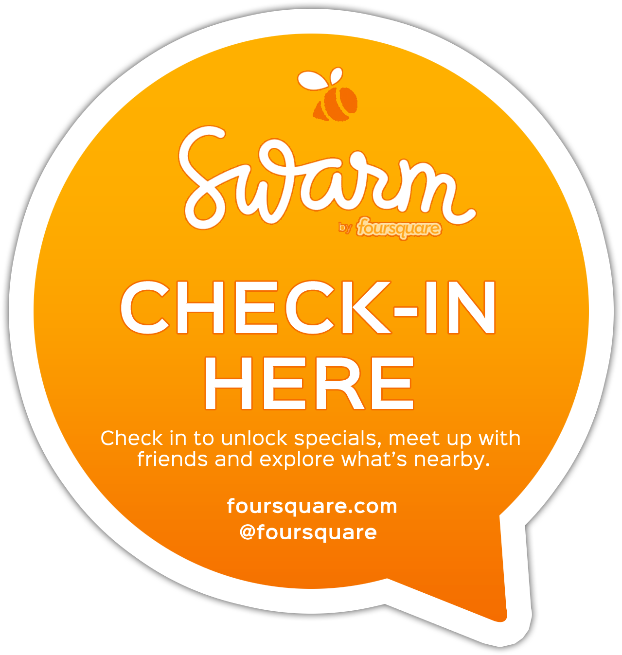 Please E-mail Me If You Want The Psd File And I Send - Foursquare Check In Here (1300x1400), Png Download