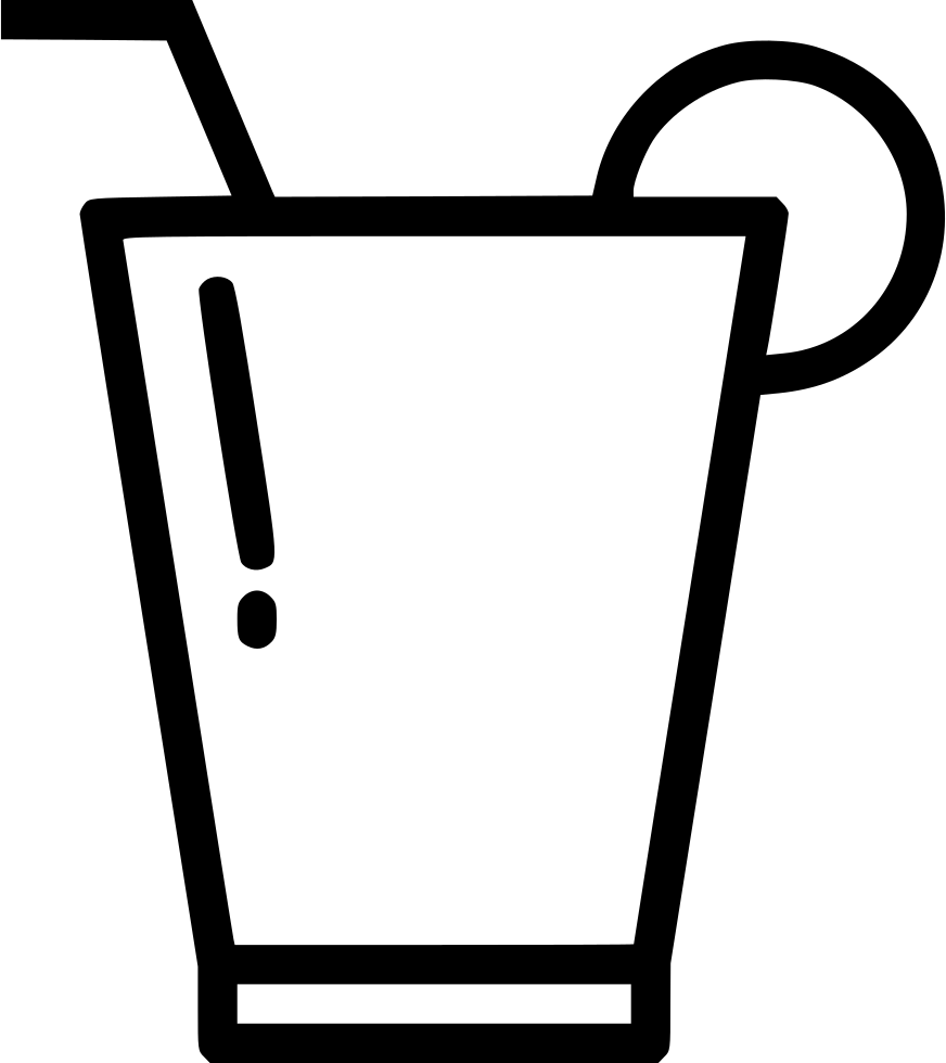 Cocktail Lounge Beverage Juice Svg Png Icon - Drink (872x980), Png Download
