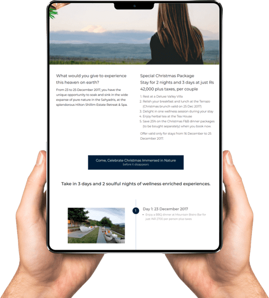 Customers Swarm To The Cradle Of Nature In The Sahyadris - Marketing (541x600), Png Download