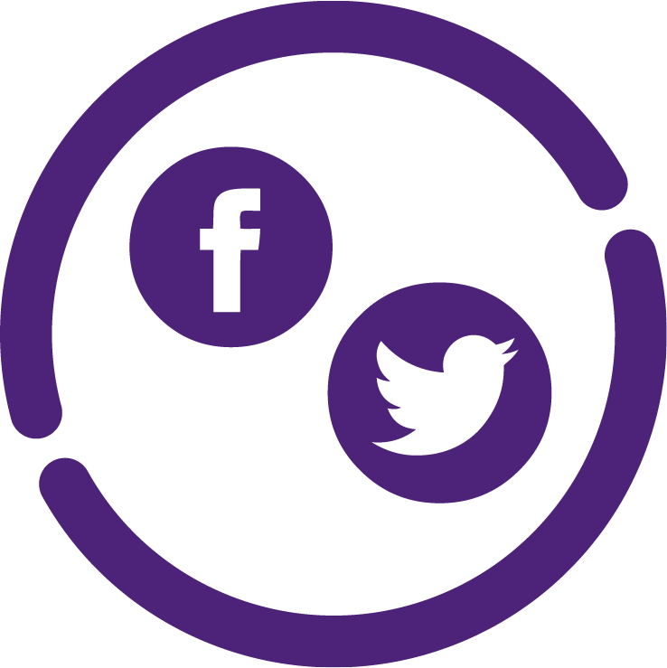 We Can Set Up Your Facebook And Twitter Social Media - Twitter (738x739), Png Download