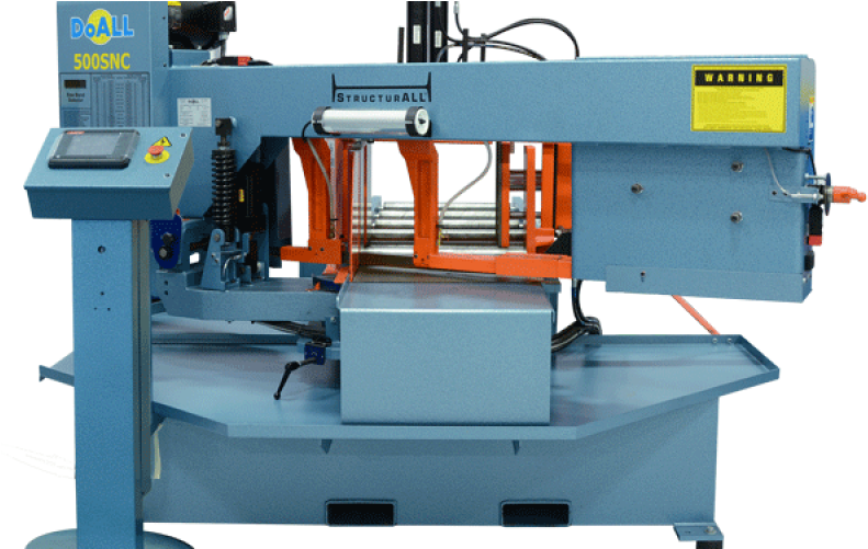 At Elite Metal Tools - Doall Sawing Products Doall Structural Band Saw 500snc (800x500), Png Download