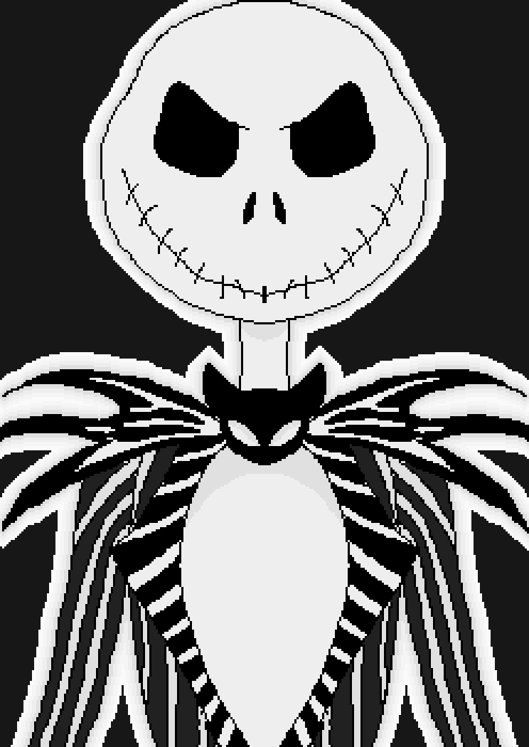 Jack Skellington - Illustration (744x1050), Png Download