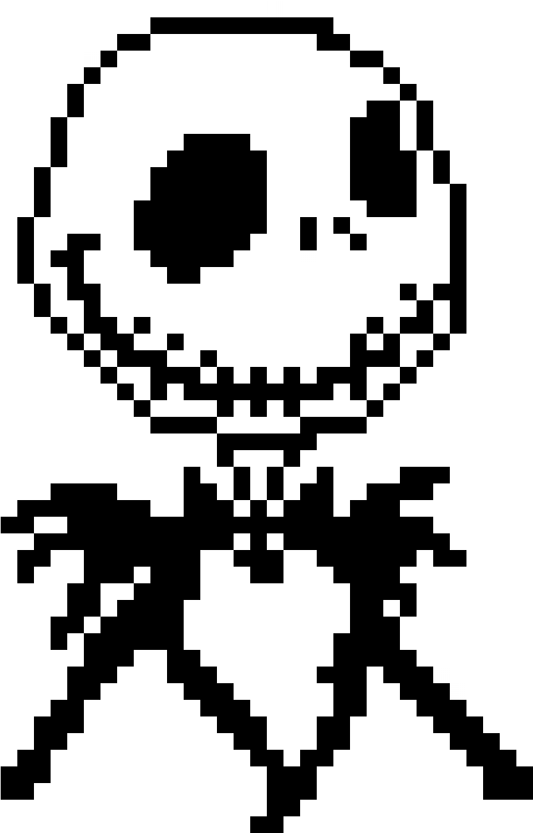 Jack Skellington - Jack Skellington Perler Bead Patterns (1200x1200), Png Download