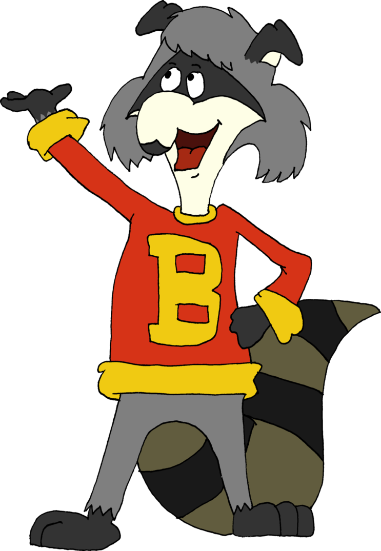 Bert Raccoon, Drawing By Thegreatallie - Bert Raccoon Png (743x1075), Png Download