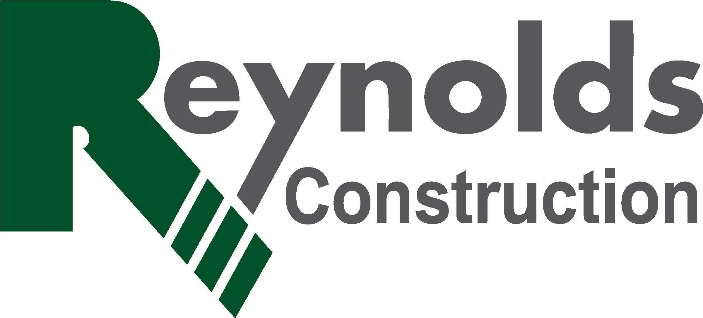 Reynolds Construction - Reynolds Construction Logo (2500x1200), Png Download