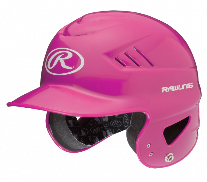 Rawlings Coolflo Batting Helmet Rcf - Rawlings Sporting Goods T-ball Helmet, Pink (680x600), Png Download