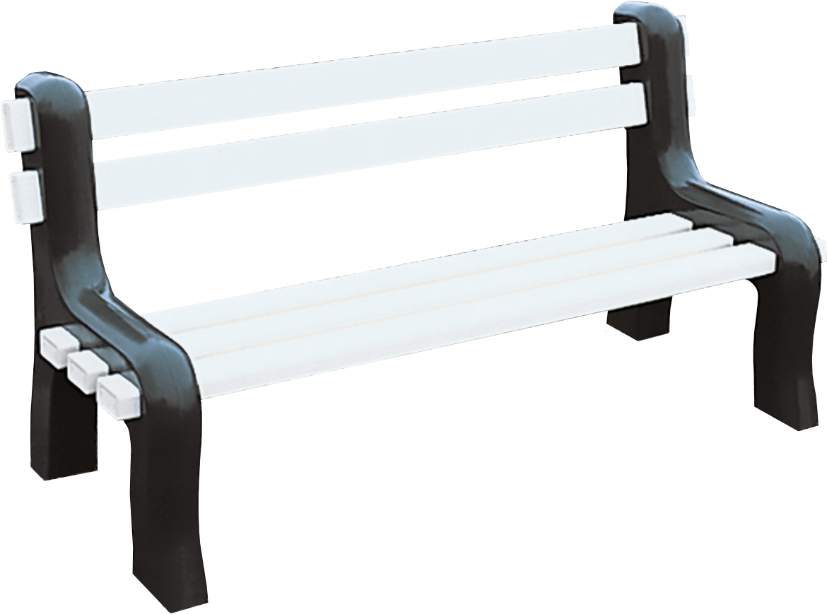 Vinyl Park Benches - Superior Plastic Products, Llc (1208x895), Png Download