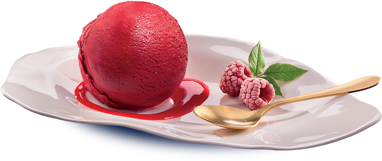 Fruitful Bliss - Raspberry Ice Cream Png (992x376), Png Download