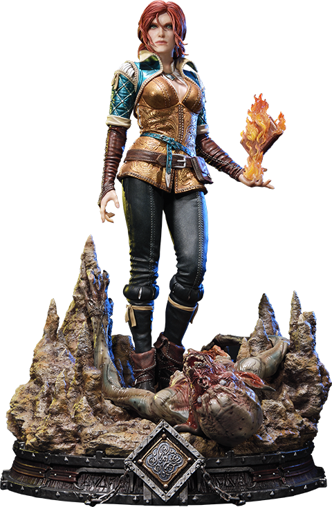 The Witcher - Witcher 3 Triss Figure (480x733), Png Download
