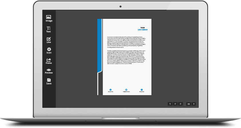 Get Distinct Letterhead Designs With Our Free Letterhead - Flat Panel Display (842x448), Png Download