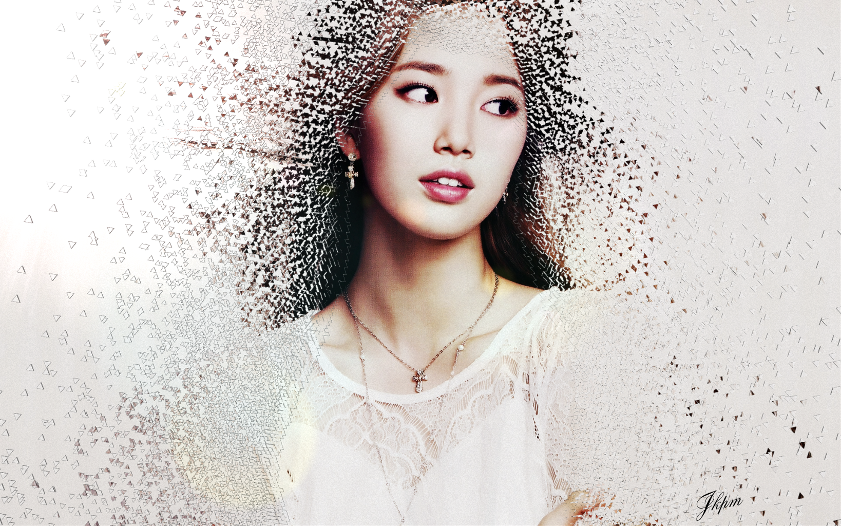 Freetoedit Just Edited An Image Of Bae Suzy😍 - Universal 2 Din Car Dvd In Dash Unit With Dvd Player/ (1638x1024), Png Download