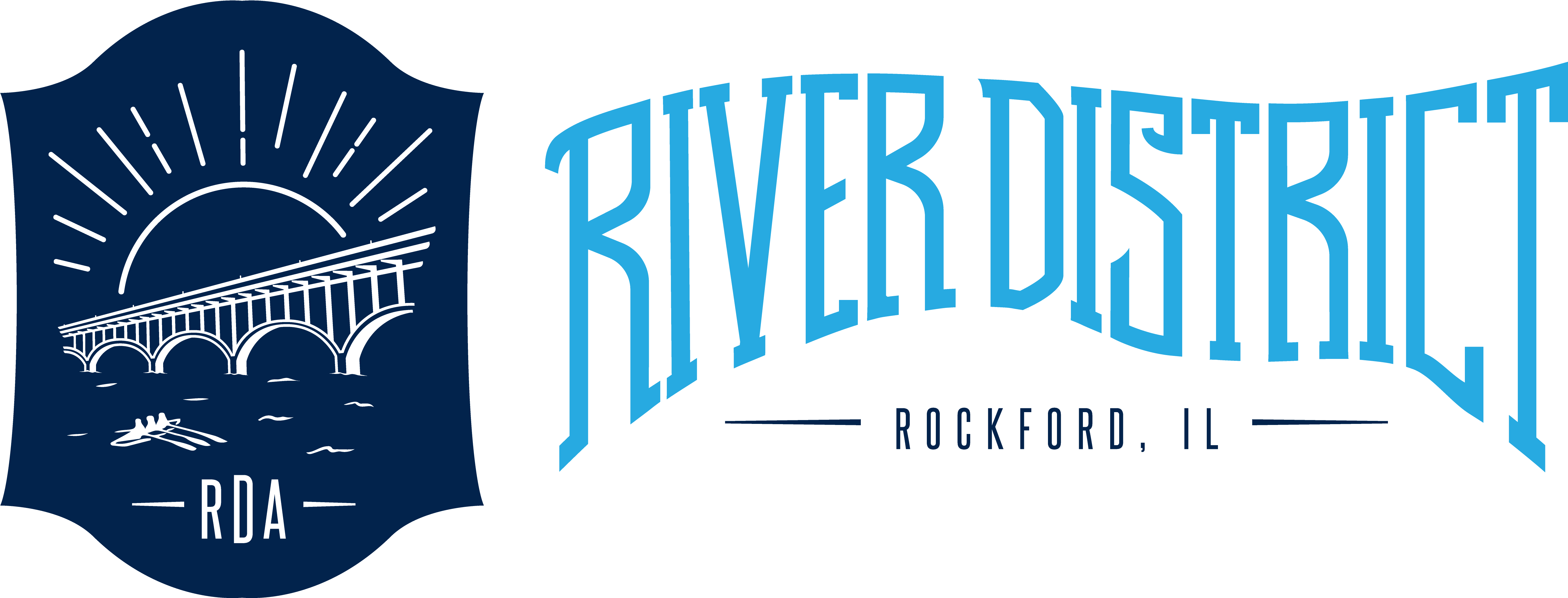 Welcome To The River District - River District Association (8000x4500), Png Download