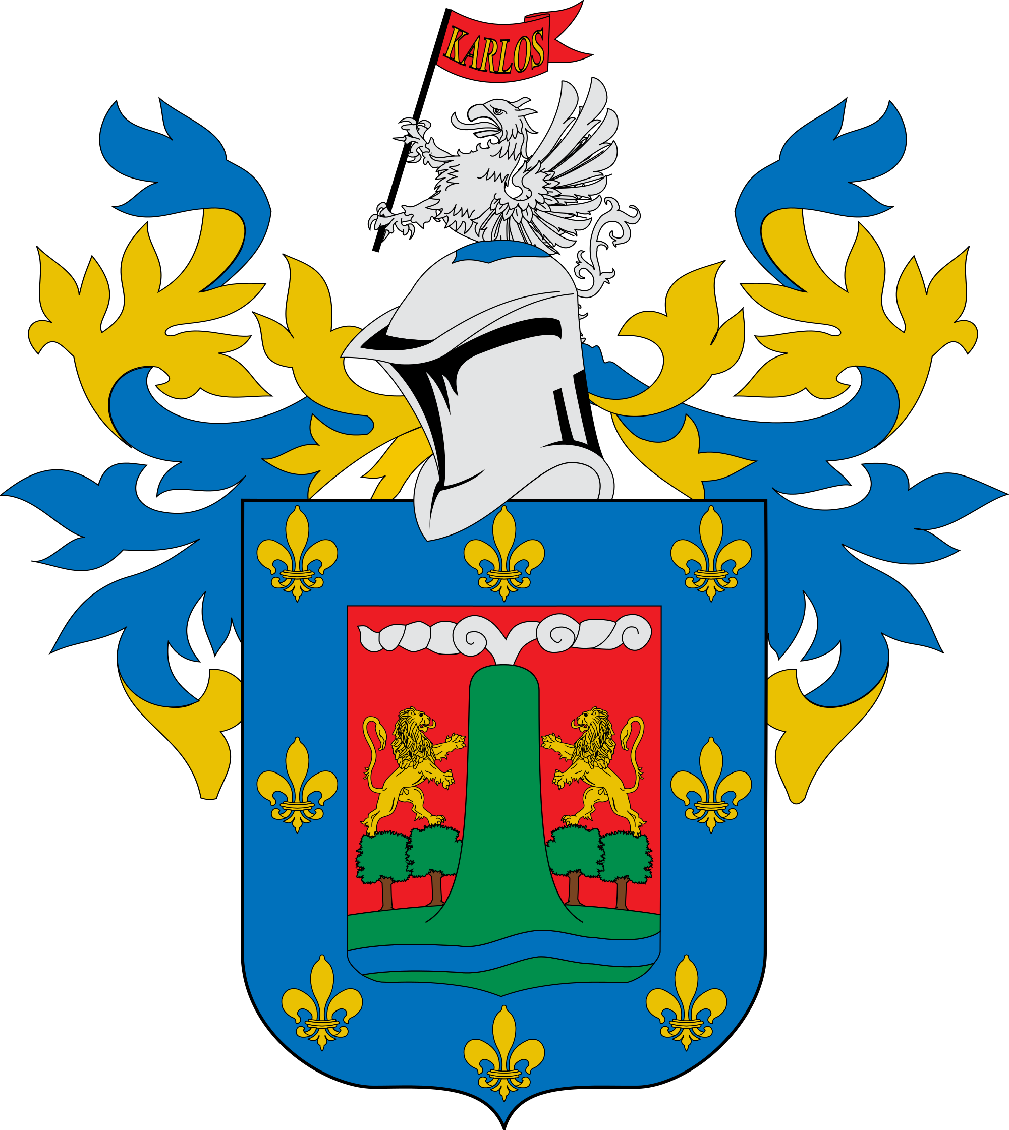 Open - Coat Of Arms Png (2000x2241), Png Download