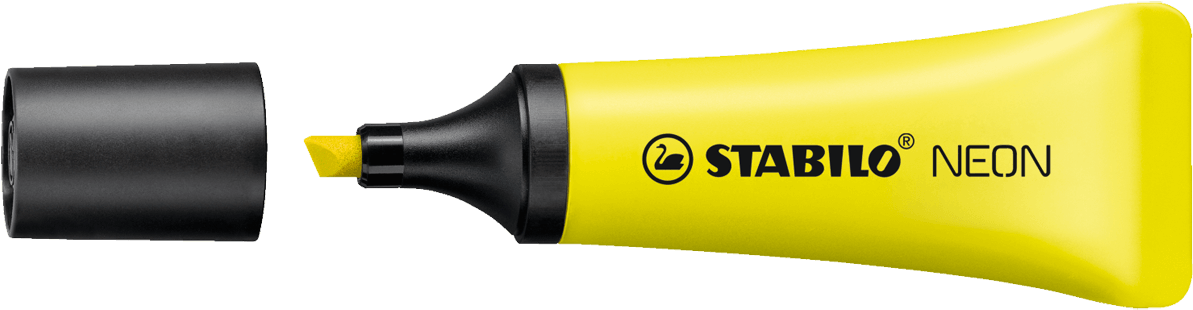 Stabilo Boss Original Pastel - Stabilo Boss Original Highlighter - Pastel - Lilac (1280x309), Png Download