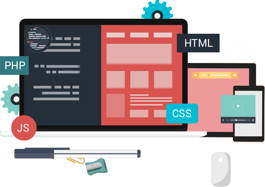 En Este Artículo Les Mostraré En Pocas Líneas De Código - Desarrollo De Páginas Web (893x632), Png Download