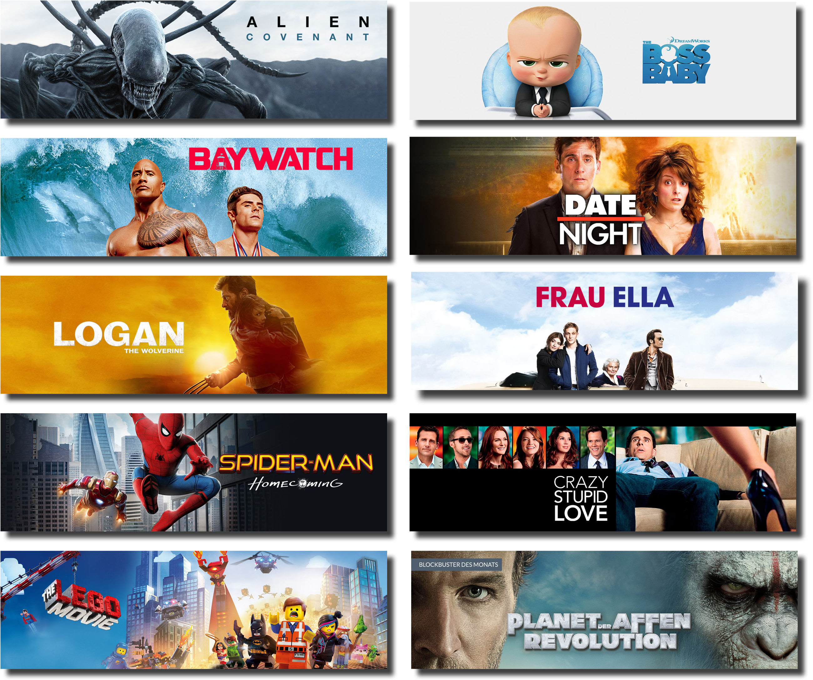 Ui Banners - Baywatch [music From The Motion (2833x2375), Png Download