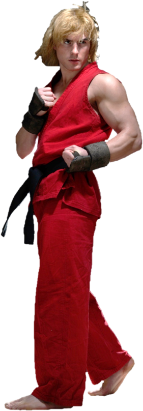 Pin De Orlando Fernandez Russo En Carpeta Para Distribución - Ken Masters (400x808), Png Download