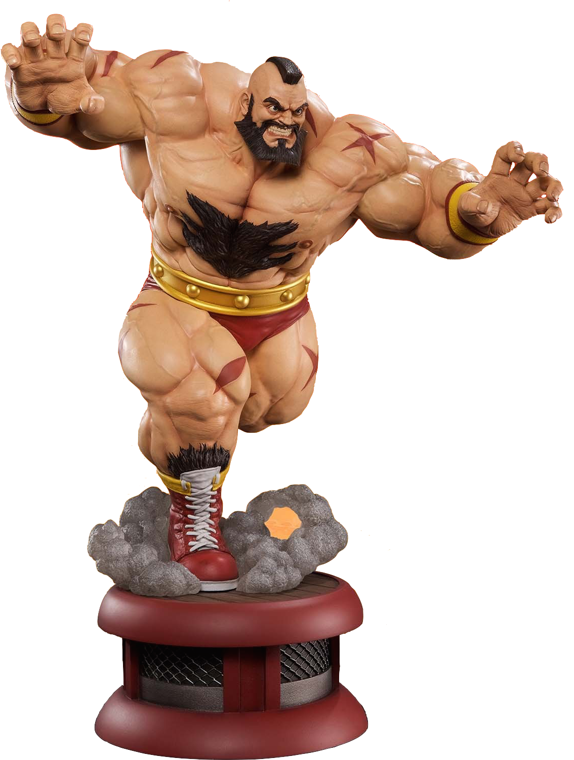 Pop Culture Shock Street Fighter Zangief Statue Toyslife - Zangief (1320x1920), Png Download