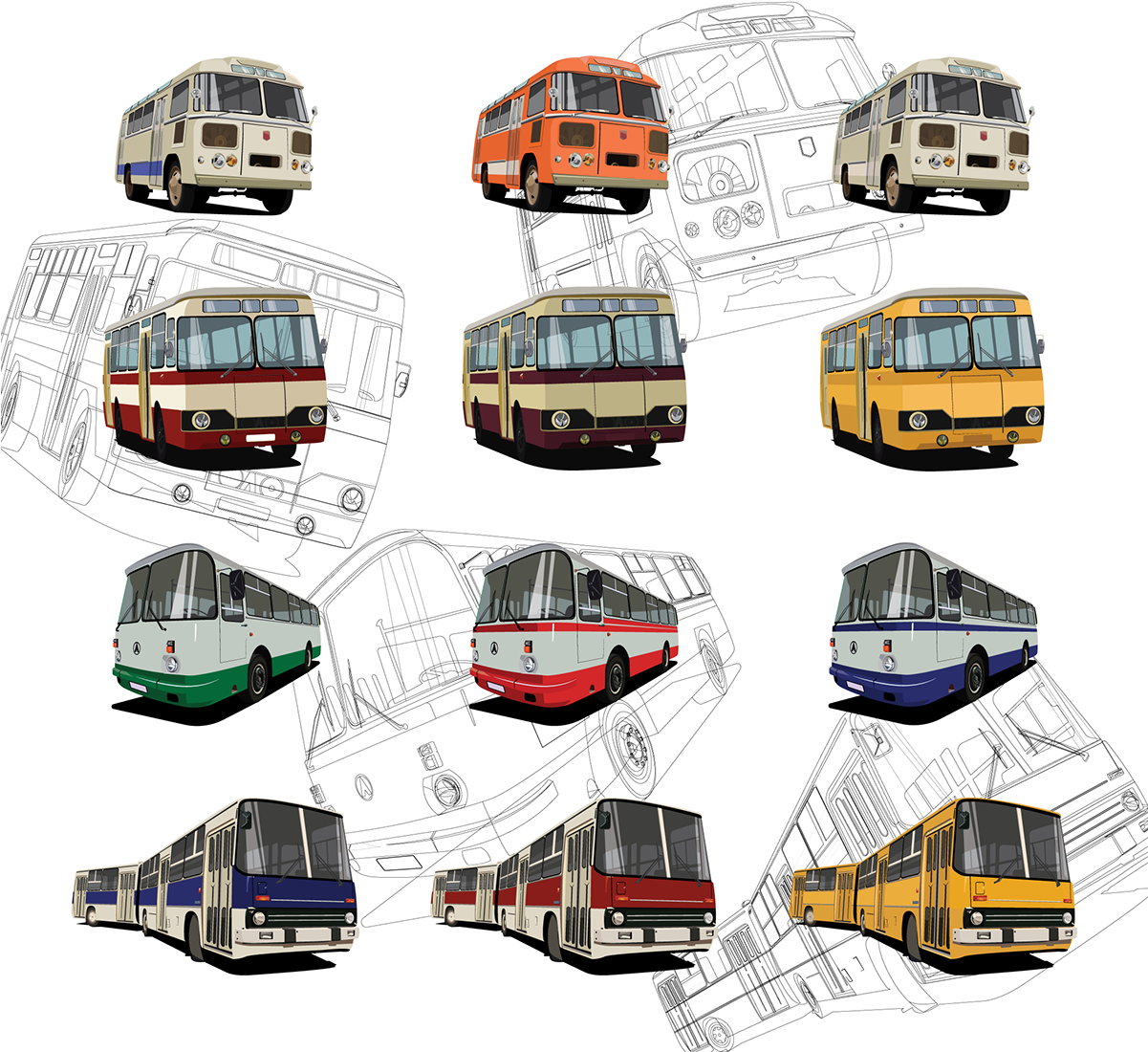 Bus (1200x1116), Png Download