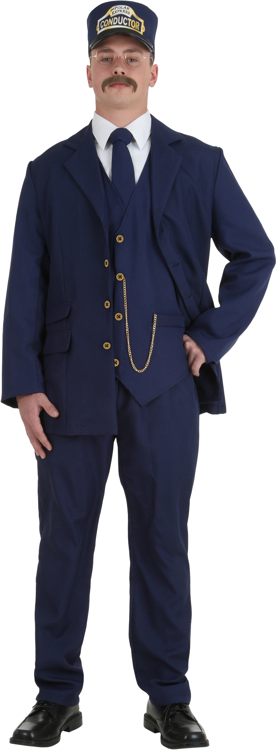 File Size - Polar Express Costume Adult (896x2435), Png Download