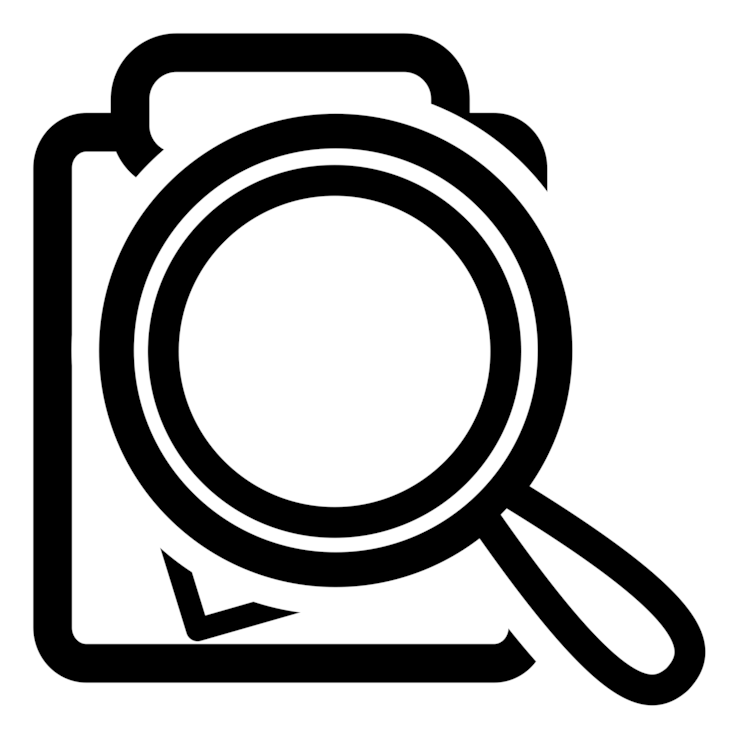 Computer Icons Definition Dictionary Word - Define Clipart Black And White (750x750), Png Download