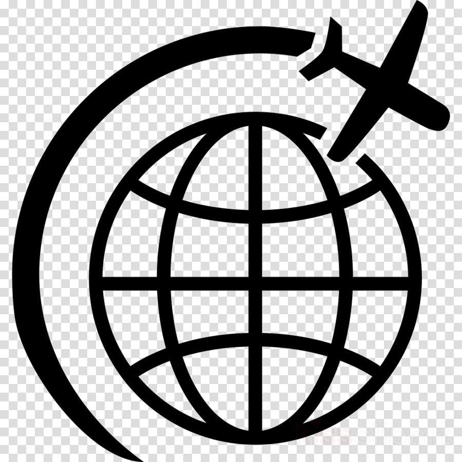 Airplane Globe Icon Clipart Airplane Computer Icons - Geography Teacher Png (900x900), Png Download