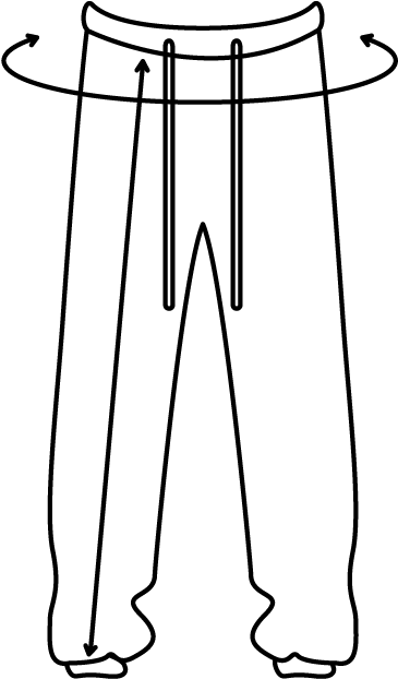 How To Measure - Chino Cloth (500x664), Png Download