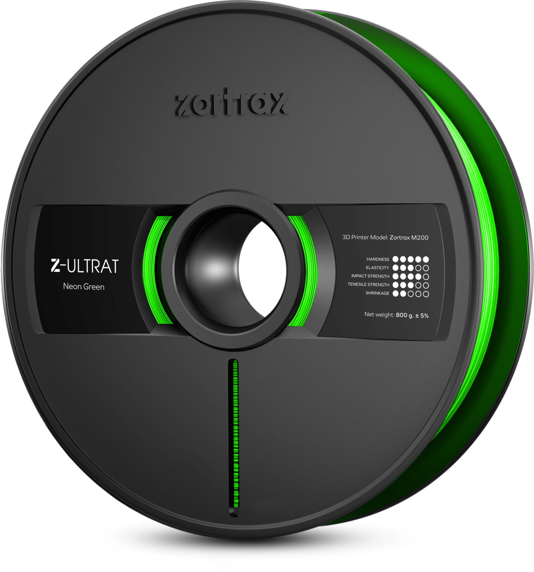 Zortrax Z-ultrat Neon Green - Zortrax Z Asa (1866x2000), Png Download