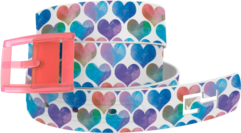 Watercolor Hearts Blue Classic - Watercolor Painting (1024x1024), Png Download